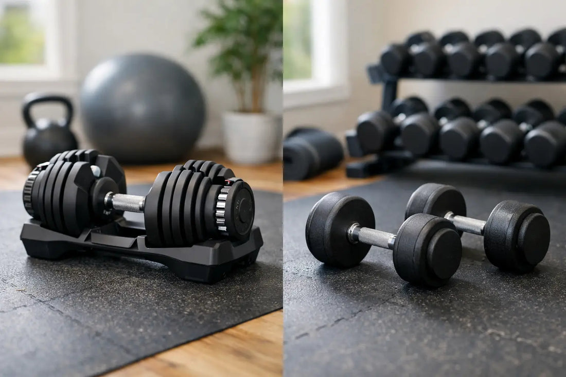 Adjustable Dumbbells vs Fixed Dumbbells