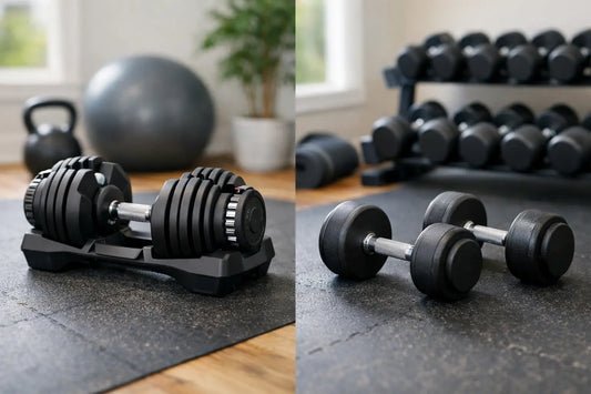 Adjustable Dumbbells vs Fixed Dumbbells