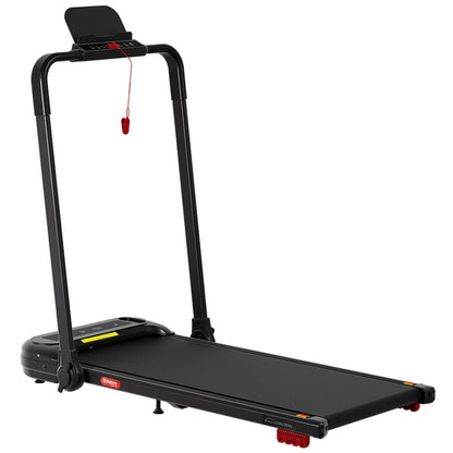 Everfit Treadmill Electric Walking Pad with Incline Foldable for Home Gym Black