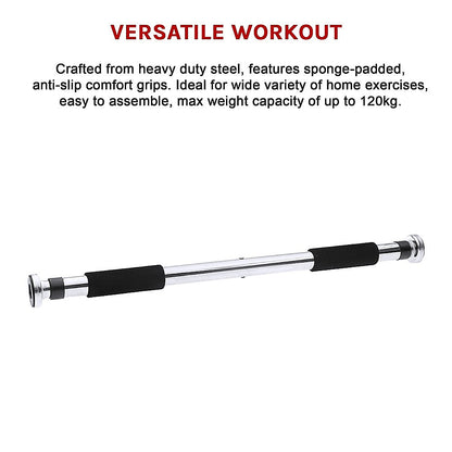 Portable Doorway Chin Up Bar – Pull Up & Upper Body Training Home Gym
