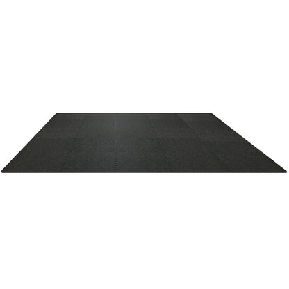 VEVOR EVA Interlocking Foam Floor Mats, 0.56 in Thickened 25 Pcs Puzzle Rubber Tiles, 24 x 24 in Exercise Floor Mat for Workout & Fitness, Heavy Duty Flooring Mats for Home, Gym, Office-100 Sq Ft